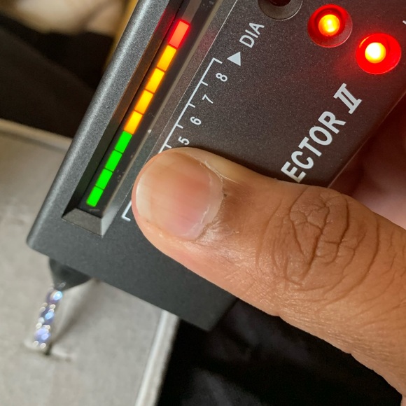 Natural Tanzanite Eternity ring - Picture 4 of 13